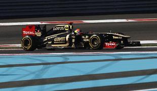 Ob Räikkönenu v Lotusu še Grosjean