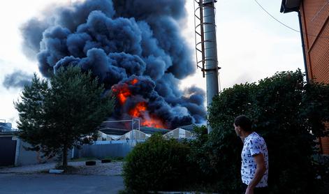 Rusi bombardirali trgovino, v kateri je bilo več kot 200 obiskovalcev #foto #video
