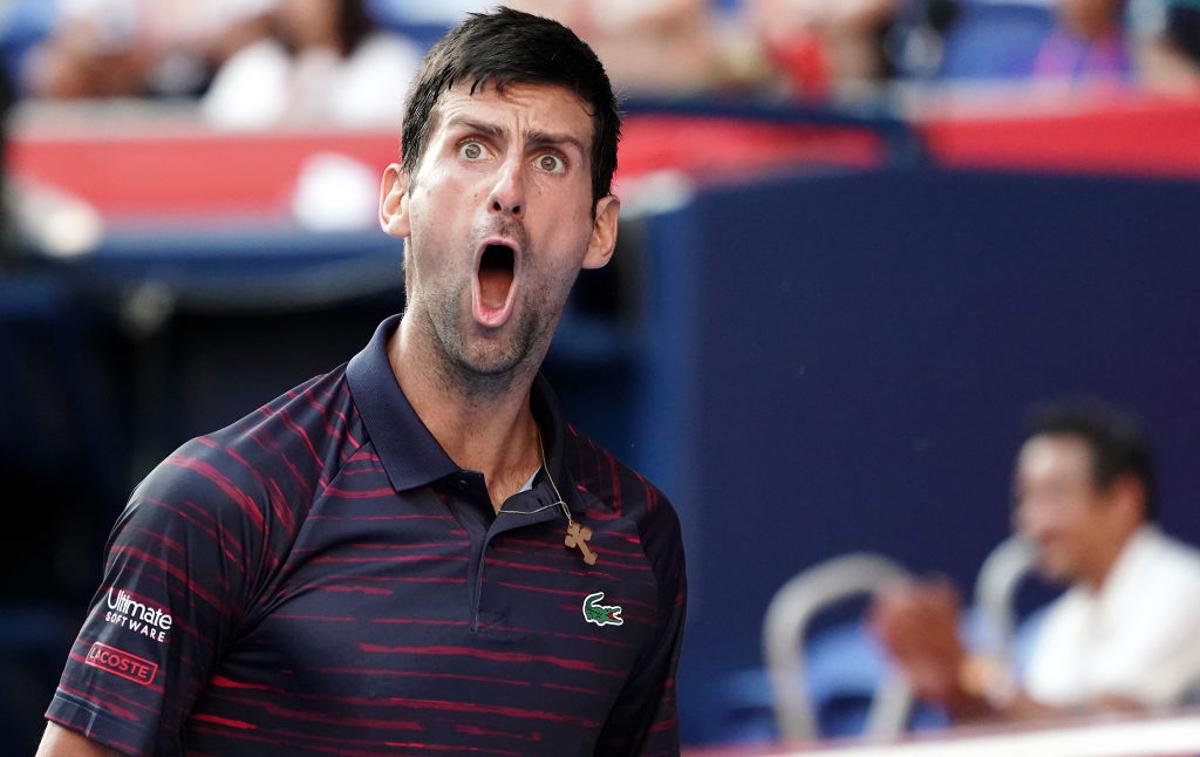 Novak Đoković | Novak Đoković se je brez večjih težav uvrstil v polfinale turnirja, ki ga je osvojil že štirikrat. | Foto Gulliver/Getty Images