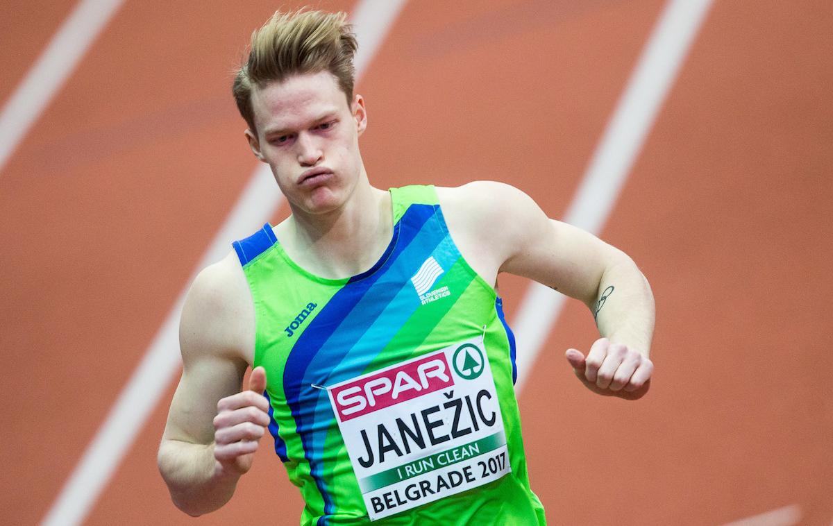 Luka Janežič | Luka janežič se je zanesljivo uvrstil v večerni polfinale teka na 400 m. | Foto Vid Ponikvar