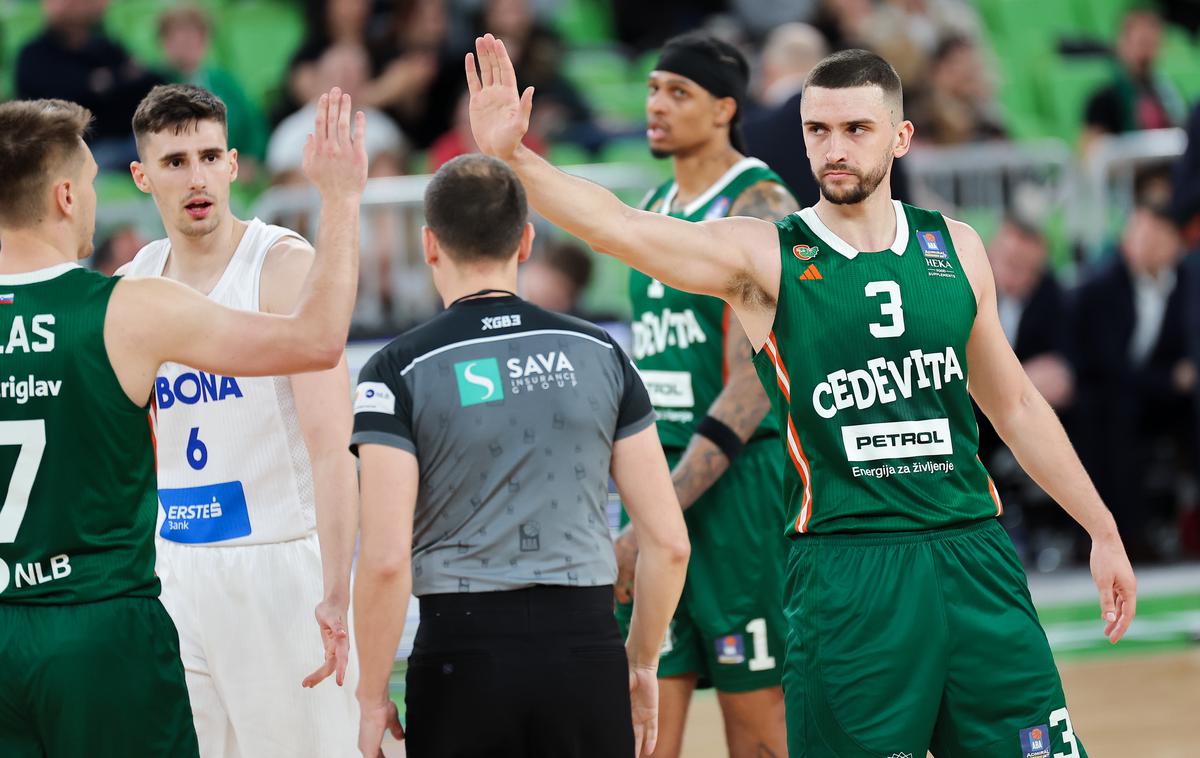Cedevita Olimpija - Cibona | Cedevita Olimpija je ugnala Cibono. | Foto Filip Barbalić