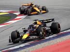 VN Avstrije Max Verstappen Red Bull Lando Norris McLaren