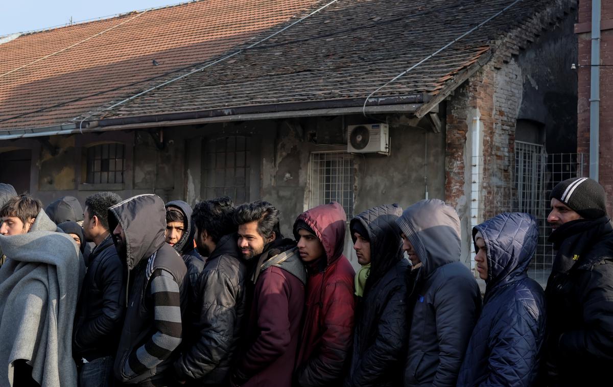 Begunci v Srbiji | Foto Reuters