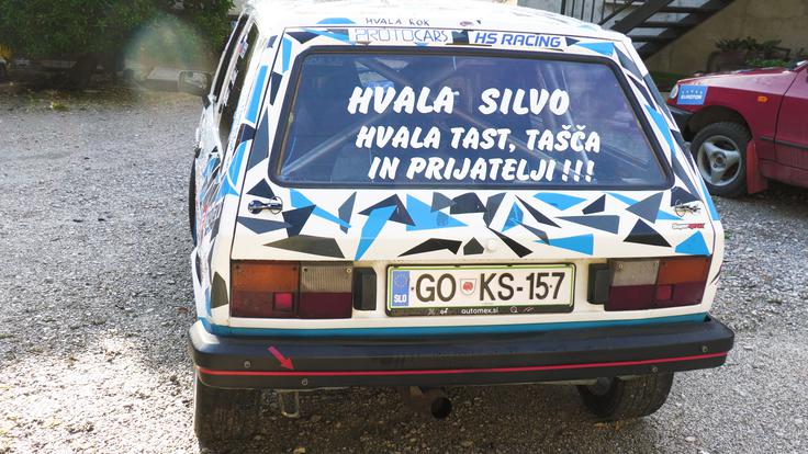 Tudi zastava yugo je še vedno aktualen dirkalnik. Na prvem reliju sezone jih je vozilo pet. | Foto: Gregor Pavšič