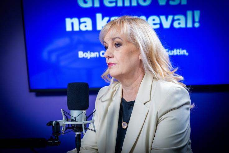 V Spotkastu je spregovorila tudi o ločitvi, novem zakonu in izzivih življenja v razširjeni družini.  | Foto: Gaja Hanuna