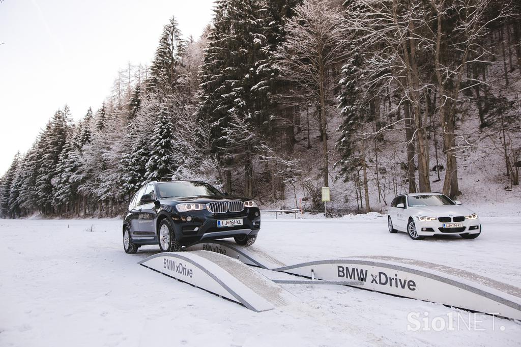 BMW Xdrive - štirikolesni pogon, reportaža