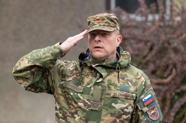 Uroš Paternus, namestnik načelnika Generalštaba SV, brigadir | Foto: STA