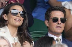 Tom Cruise v Wimbledon ni prišel sam, je to njegovo novo dekle?