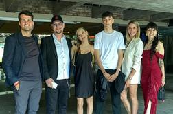 Tomi Meglič poziral z bivšo in zdajšnjo partnerko #foto
