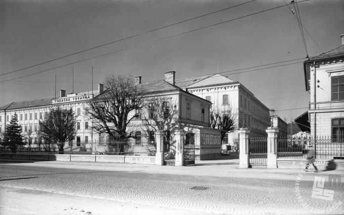 Tobačna tovarna Ljubljana iz leta 1958 | Foto: Bogo Primožič, hrani: MNZS