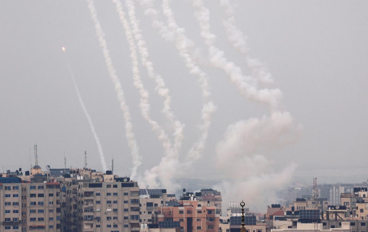 Izrael raketni napad | Smrtonosno nasilje v minulih petih dneh je bilo najhujše od avgusta lani. | Foto Reuters