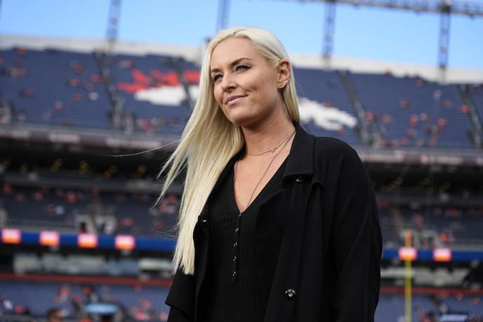 Lindsey Vonn | S smučk na nogomet. Nedeljski večer je preživela na tekmi lige NFL v Denverju. | Foto Guliver Image