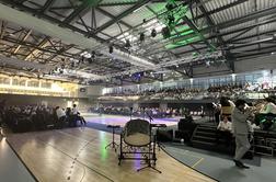 V Trebnjem odprli popolnoma prenovljeno športno dvorano #foto