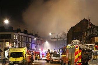 Požar na tržnici Camden