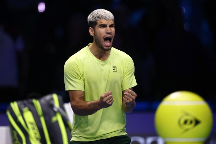 Carlos Alcaraz | Carlos Alcaraz je sezono končal kot števila ena moškega tenisa. | Foto Reuters