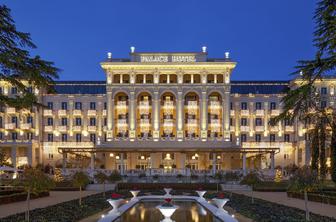 Veselo praznično dogajanje v hotelu Kempinski Palace  Portorož