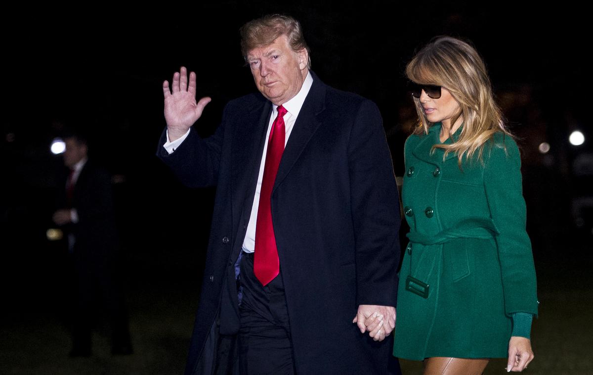 Donald in Melania Trump | Foto Getty Images