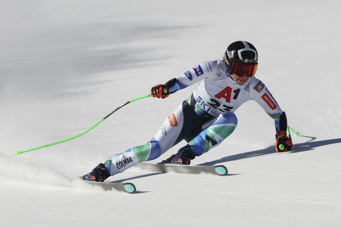 Ilka Štuhec je na svetovnem prvenstvu do zdaj nastopila na superveleslalomskem delu alpske kombinacije, na specialnem superveleslalomu pa je osvojila 12. mesto. Izjemno hitra je bila v zgornjem, bolj smukaškem delu proge. | Foto: Guliverimage/Vladimir Fedorenko