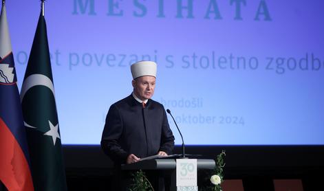 Slovesnost ob 30-letnici mešihata Islamske skupnosti tudi v znamenju obsodbe vojn