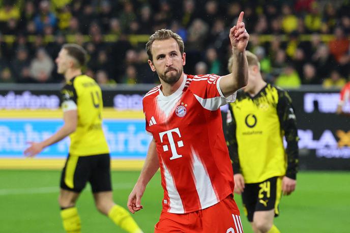 Harry Kane | Bayern je zmagal v Dortmundu, dva gola pa je zabil Harry Kane. | Foto Reuters