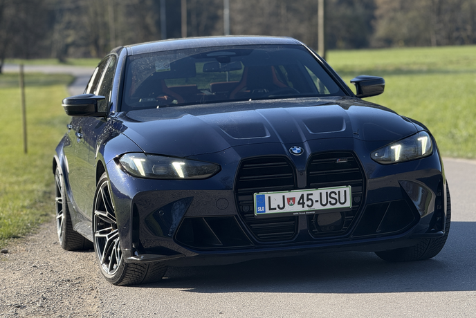BMW M3 competition: prehiter za cesto, toda predober, da bi ostal v garaži #video