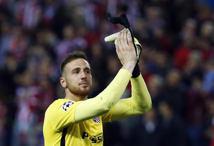 Jan Oblak je z Atleticom stoodstoten. Za potrditev napredovanja potrebuje zgolj še točko. | Foto: Reuters