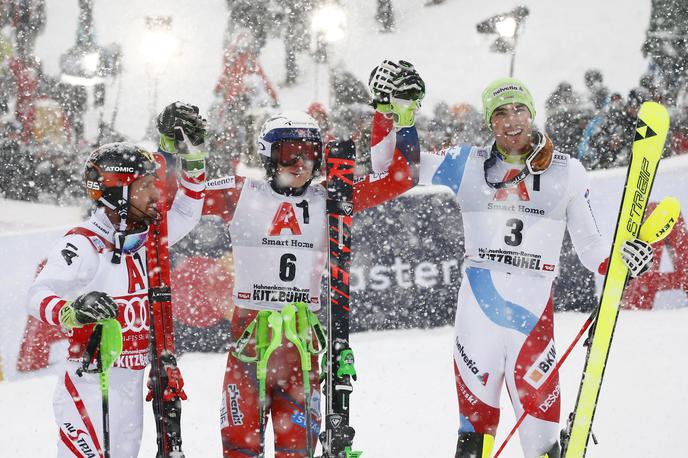 Henrik Kristoffersen Marcel Hirscher Daniel Yule | Foto Reuters