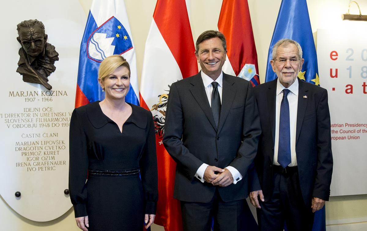 Srečanje treh predsednikov | Foto Ana Kovač