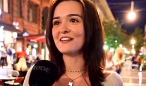 Kaj je v ozadju pogovora z mladenko, ki je očarala mnoge? Čudne stvari. #video