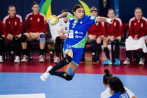 EHF Euro2022: Slovenija - Madžarska, slovenska ženska rokometna reprezentanca Elizabeth Omoregie