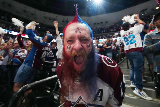 Navijači Colorada niso skrivali sreče po uvodni zmagi. | Foto: Reuters