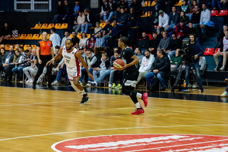 Ilirija se iz Dunaja vrača s porazom. | Foto: ABA liga/Dunaj