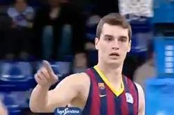 Nadarjeni hrvaški košarkar rekordno v dresu Barcelone (video)
