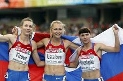 Trojna ruska zmaga v teku na 400 m