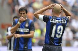 Inter izgubil, Handanović prejel dva gola