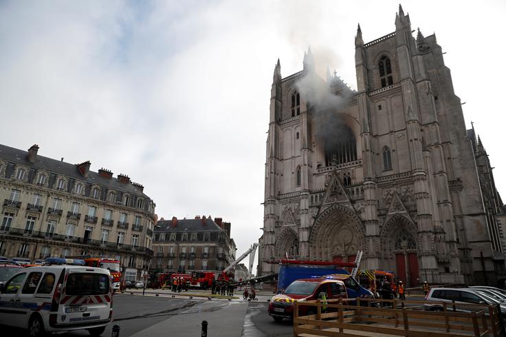 Katedrala Nantes | Foto: Reuters
