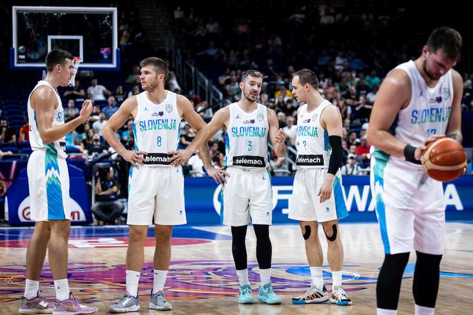 Slovenija : Belgija, slovenska košarkarska reprezentanca, EuroBasket 2022 | Slovenski košarkarji so na zadnjem EP tekmovanje končali v četrtfinalu, potem ko jih je presenetljivo premagala Poljska. | Foto Vid Ponikvar/Sportida