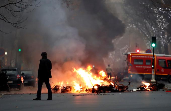 protesti Pariz Francija rumeni jopiči | Foto: Reuters