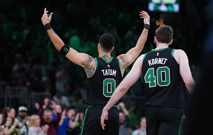 Jayson Tatum je dosegel 35 točk. | Foto: Reuters