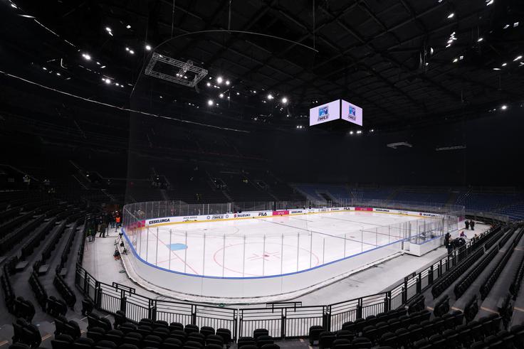 Arena Milano Santagiulia - prizorišče tako predtekmovanja hokejskega turnirja kot glavnih bojev za hokejska odličja. | Foto: Reuters