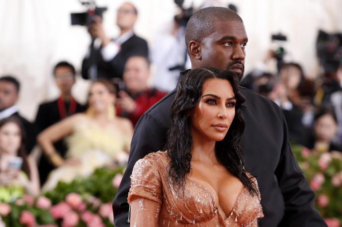 Kanye West in Kim Kardashian | Foto Reuters