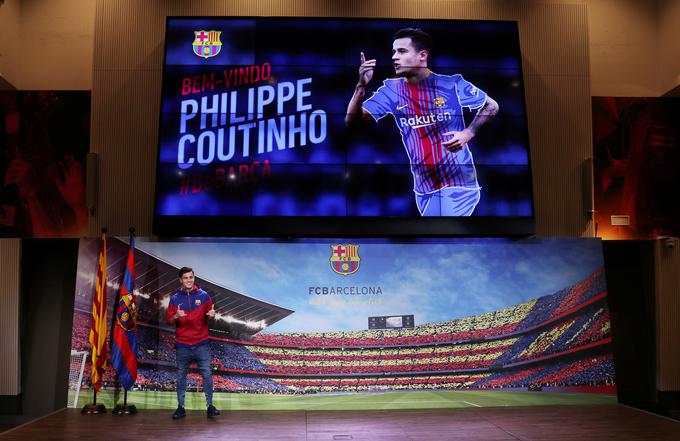 Philippe Coutinho je najdražja okrepitev v zgodovini katalonskega velikana. | Foto: Reuters