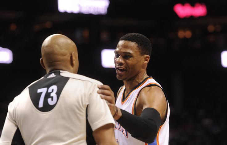  Russell Westbrook je dosegel 17. trojni dvojček v tej sezoni. | Foto: Reuters