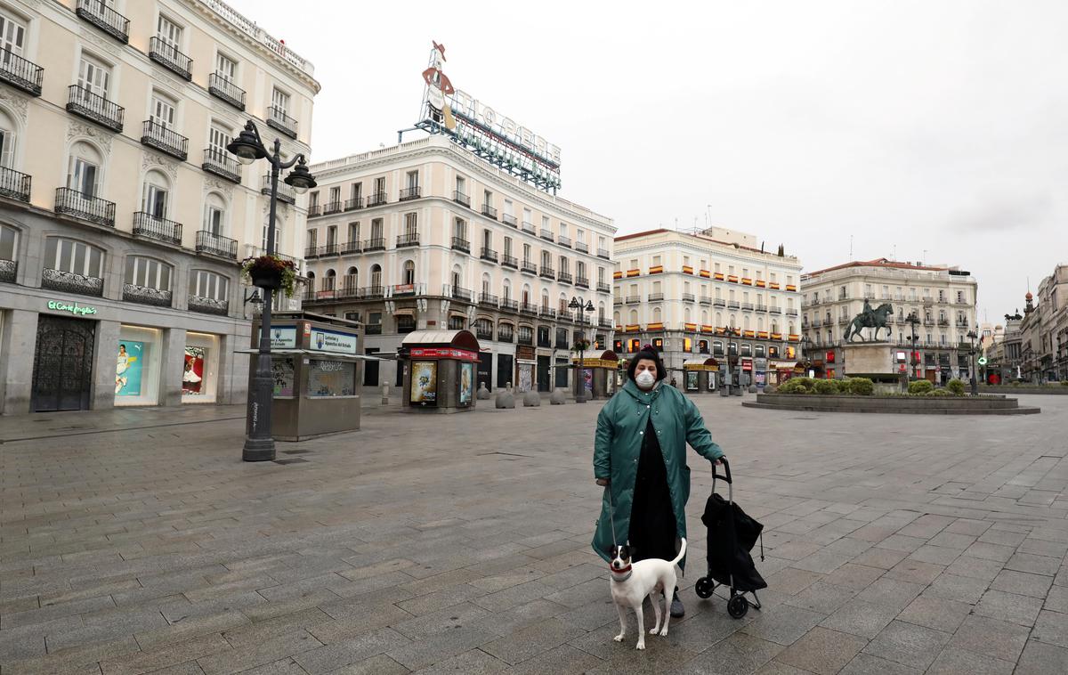 Madrid koronavorus Španija | Foto Reuters