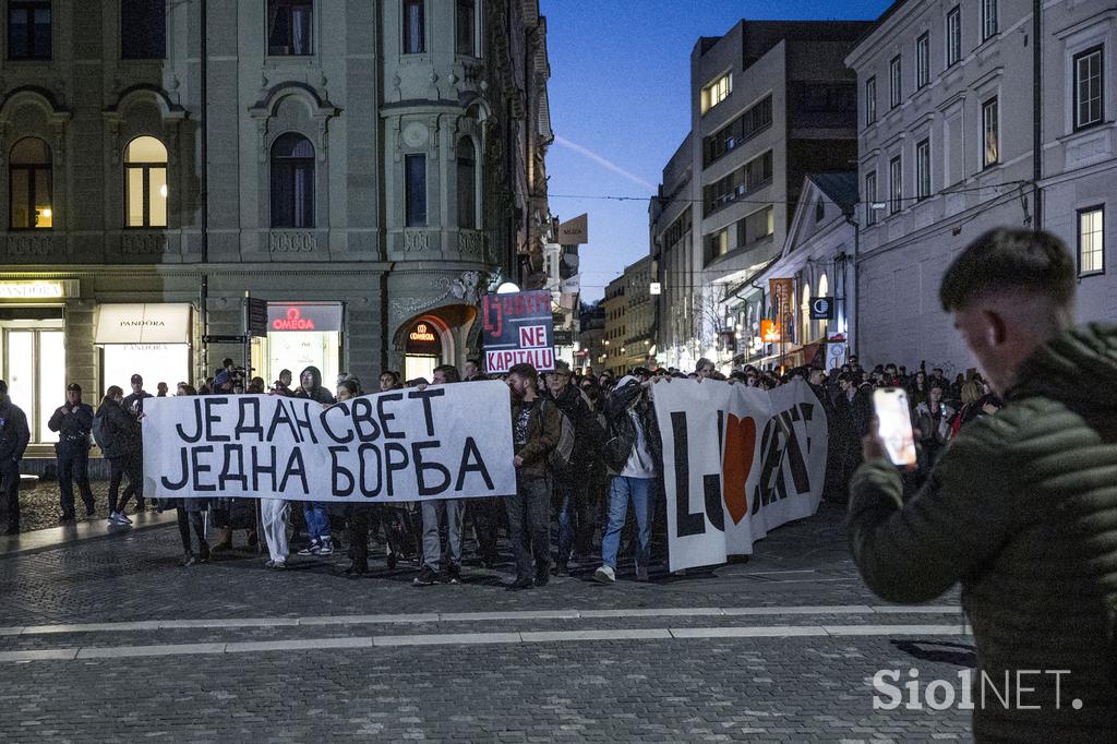 Protestni shod Janković