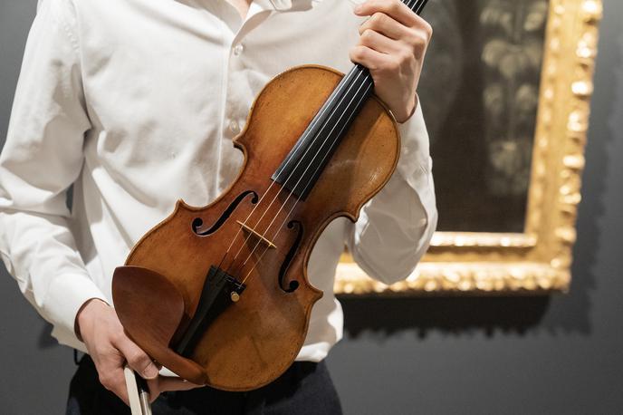 The Joachim-Ma Stradivarius, stradivarka | "Stradivarijeve violine Joachim-Ma odlikuje izjemen zvok – bogat, kompleksen in poln globine," so še zapisali pri dražbeni hiši. | Foto Profimedia