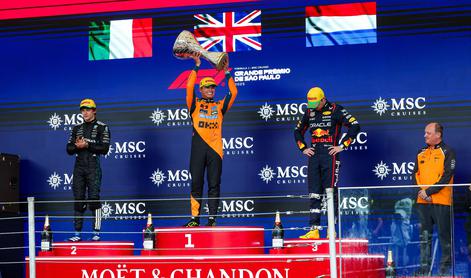 Nešportna poteza ob slavju Landa Norrisa #video