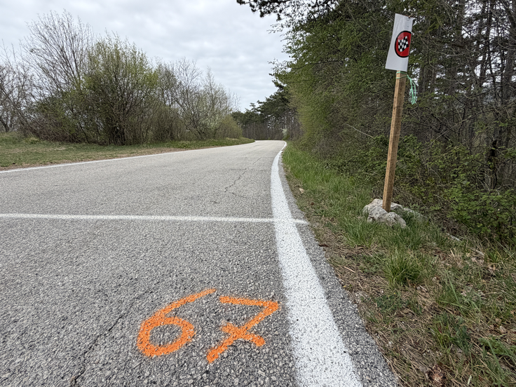 Hitrostna preizkušnja Vodice-Brest ima 67 sodniških mest - na vseh bodo delali slovenski sodniki. | Foto: Gregor Pavšič