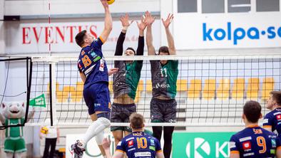 ACH Volley čaka finalnega tekmeca, Calcit ostaja v igri