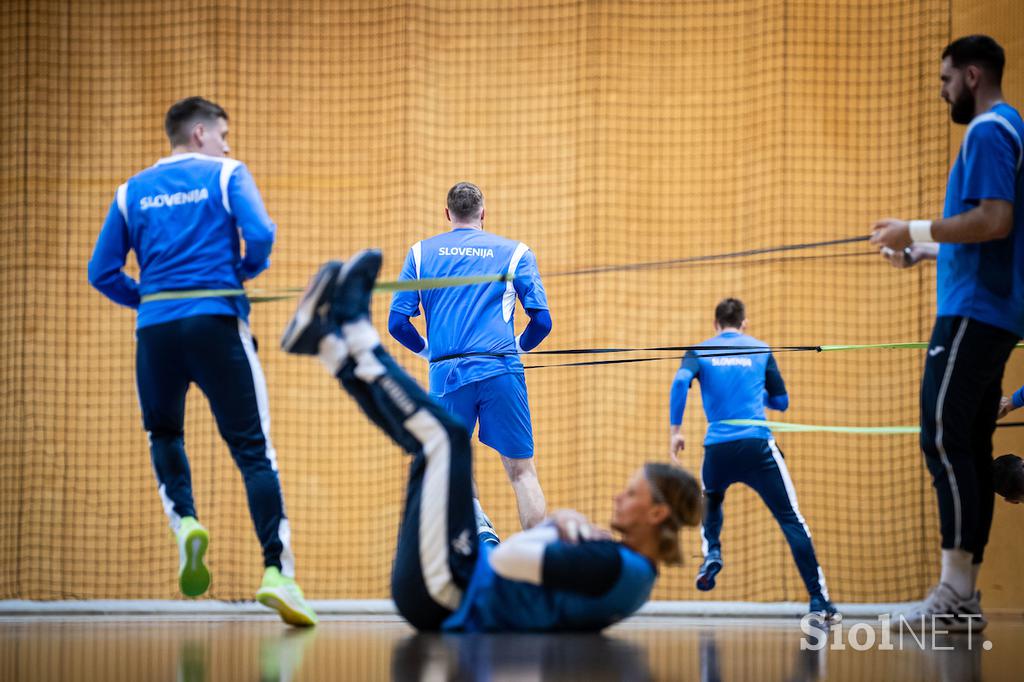 slovenska rokometna reprezentanca trening